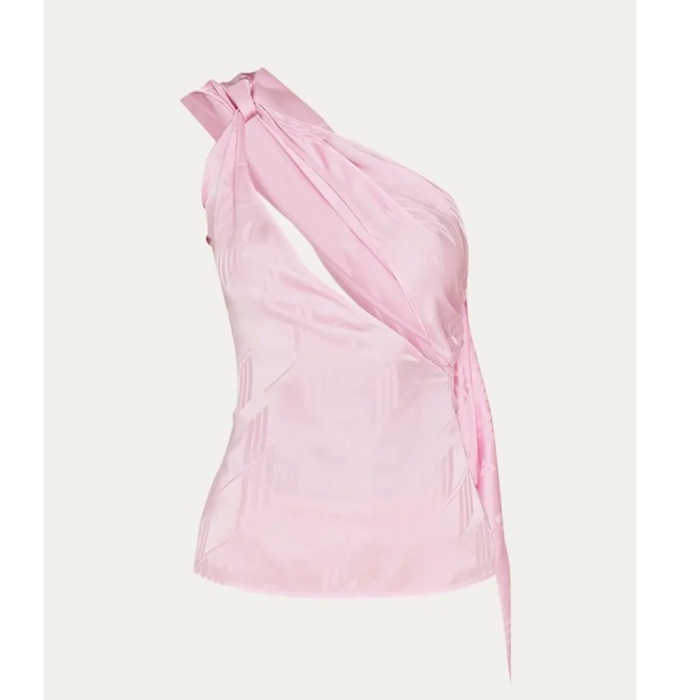 The Attico Satin Top